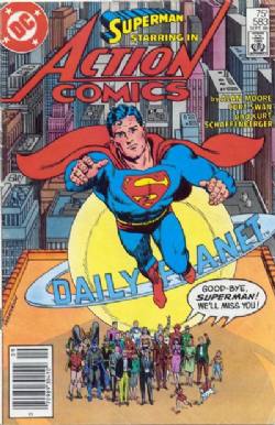 Action Comics [DC] (1938) 583 (Newsstand Edition)
