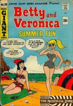 Archie Giant Series [Archie] (1954) 34 (Betty And Veronica Summer Fun) 