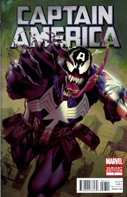 Captain America [Marvel] (2011) 7 (Venom Variant) 