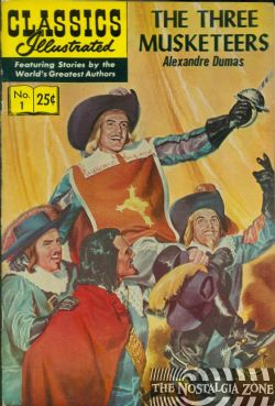 Classics Illustrated [Gilberton] (1941) 1 (The Three Musketeers) HRN166 (22nd Print)