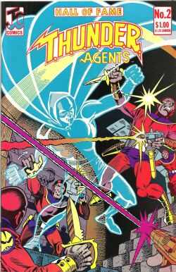 Hall Of Fame Featuring T.H.U.N.D.E.R. Agents [JC Comics] (1983) 2