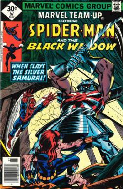 Marvel Team-Up (1st Series) (1972) 57 (Spider-Man / Black Widow) (Whitman Edition)