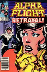 Alpha Flight [Marvel] (1983) 8 (Newsstand Edition)