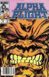 Alpha Flight [Marvel] (1983) 10 (Newsstand Edition)