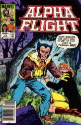 Alpha Flight [Marvel] (1983) 13 (Newsstand Edition)