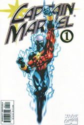 Captain Marvel [Marvel] (2000) 1 (Variant White Cover)