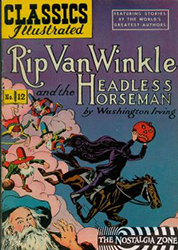 Classics Illustrated [Gilberton] (1941) 12 (Rip VanWinkle and the Headless Horseman) HRN60 (6th Print) 