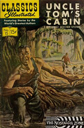 Classics Illustrated [Gilberton] (1941) 15 (Uncle Tom's Cabin) HRN167 (14th Print) 