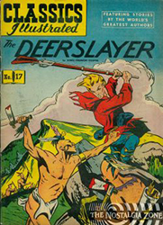 Classics Illustrated [Gilberton] (1941) 17 (The Deerslayer) HRN60 (5th Print) 