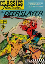 Classics Illustrated [Gilberton] (1941) 17 (The Deerslayer) HRN118 (8th Print) 