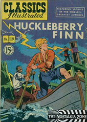 Classics Illustrated [Gilberton] (1941) 19 (Huckleberry Finn) HRN67 (Unknown Print) 