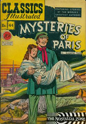 Classics Illustrated [Gilberton] (1941) 44 (Mysteries Of Paris) HRN44 (1st Print 