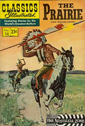 Classics Illustrated [Gilberton] (1941) 58 (The Prairie) HRN169 (11th Print) 