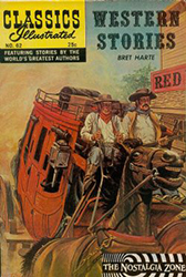 Classics Illustrated [Gilberton] (1941) 62 (Western Stories) HRN166 (9th Print) 