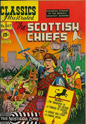 Classics Illustrated [Gilberton] (1941) 67 (The Scottish Chiefs) HRN85 (2nd Print)