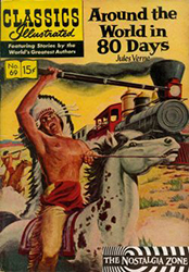 Classics Illustrated [Gilberton] (1941) 69 (Around The World In 80 Days) HRN136 (4th Print) 