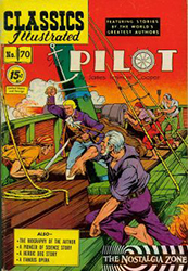 Classics Illustrated [Gilberton] (1941) 70 (The Pilot) HRN92 (2nd Print)