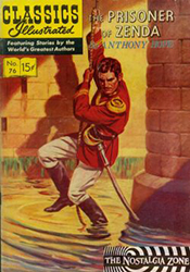 Classics Illustrated [Gilberton] (1941) 76 (The Prisoner Of Zenda) HRN169 (9th Print) 