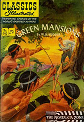 Classics Illustrated [Gilberton] (1941) 90 (Green Mansions) HRN89 (1st Print)