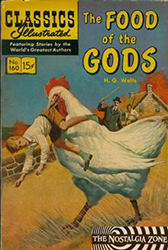 Classics Illustrated [Gilberton] (1941) 160 (The Food Of The Gods) HRN160 (1st Print 'B')