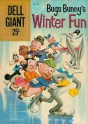 Dell Giant [Dell] (1959) 28 (Bugs Bunny's Winter Fun)