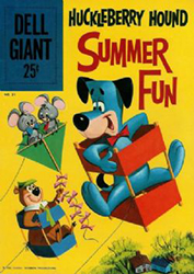 Dell Giant [Dell] (1959) 31 (Huckleberry Hound Summer Fun)