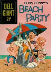 Dell Giant [Dell] (1959) 32 (Bugs Bunny's Beach Party)