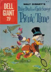 Dell Giant [Dell] (1959) 33 (Daisy Duck And Uncle Scrooge Picnic Time)