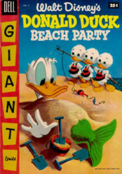 Donald Duck Beach Party [Dell] (1954) 2