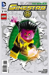 Sinestro (2014) 7 (Variant Lego Cover)