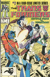 Transformers (1984) 2 (1st Print) (Direct Edition)