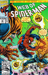 Web Of Spider-Man (1st Series) (1985) 86 (Direct Edition)