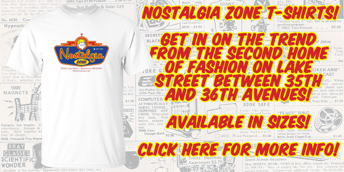 nostalgia zone t shirt