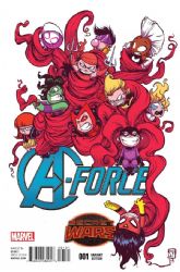 A-Force [Marvel] (2015) 1 (Variant Skottie Young Cover)
