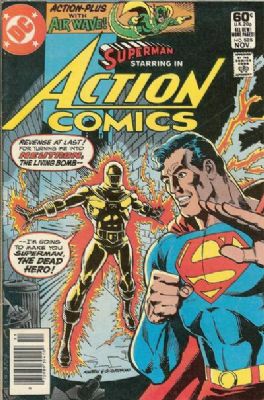 Action Comics [DC] (1938) 525 (Newsstand)