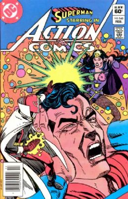 Action Comics [DC] (1938) 540 (Newsstand Edition)