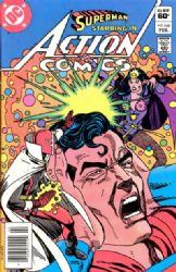 Action Comics [DC] (1938) 540 (Newsstand Edition)