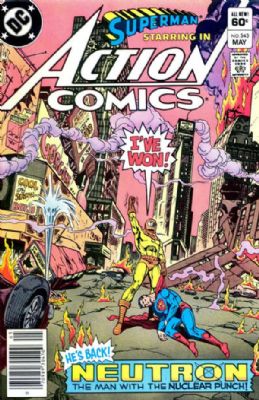 Action Comics [DC] (1938) 543 (Newsstandt)
