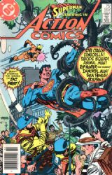 Action Comics [DC] (1938) 552 (Newsstand Edition)