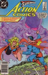 Action Comics [DC] (1938) 555 (Newsstand)