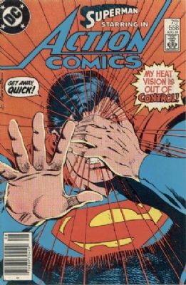 Action Comics [DC] (1938) 558 (Newsstand Edition)