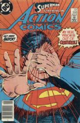 Action Comics [DC] (1938) 558 (Newsstand Edition)