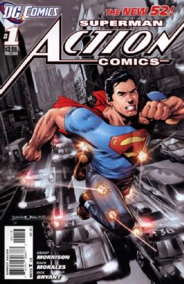 Action Comics [DC] (2011) 1 (3rd Print) (Main Rags Morales Cover