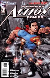 Action Comics [DC] (2011) 1 (3rd Print) (Main Rags Morales Cover