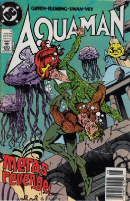 Aquaman [DC] (1989) 3 (Newsstand)