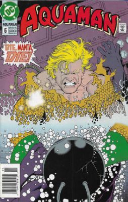 Aquaman [DC] (1991) 6 (Newsstand)