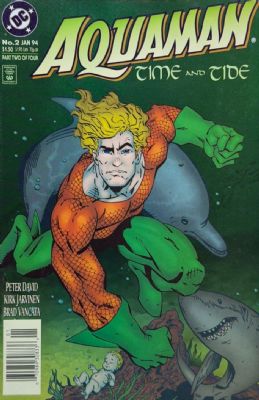 Aquaman: Time And Tide [DC] (1993) 2 (Newsstand)