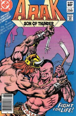 Arak, Son Of Thunder [DC] (1981) 22 (Newsstand)