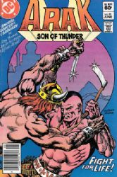 Arak, Son Of Thunder [DC] (1981) 22 (Newsstand)