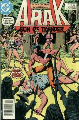 Arak, Son Of Thunder [DC] (1981) 28 (Newsstand)